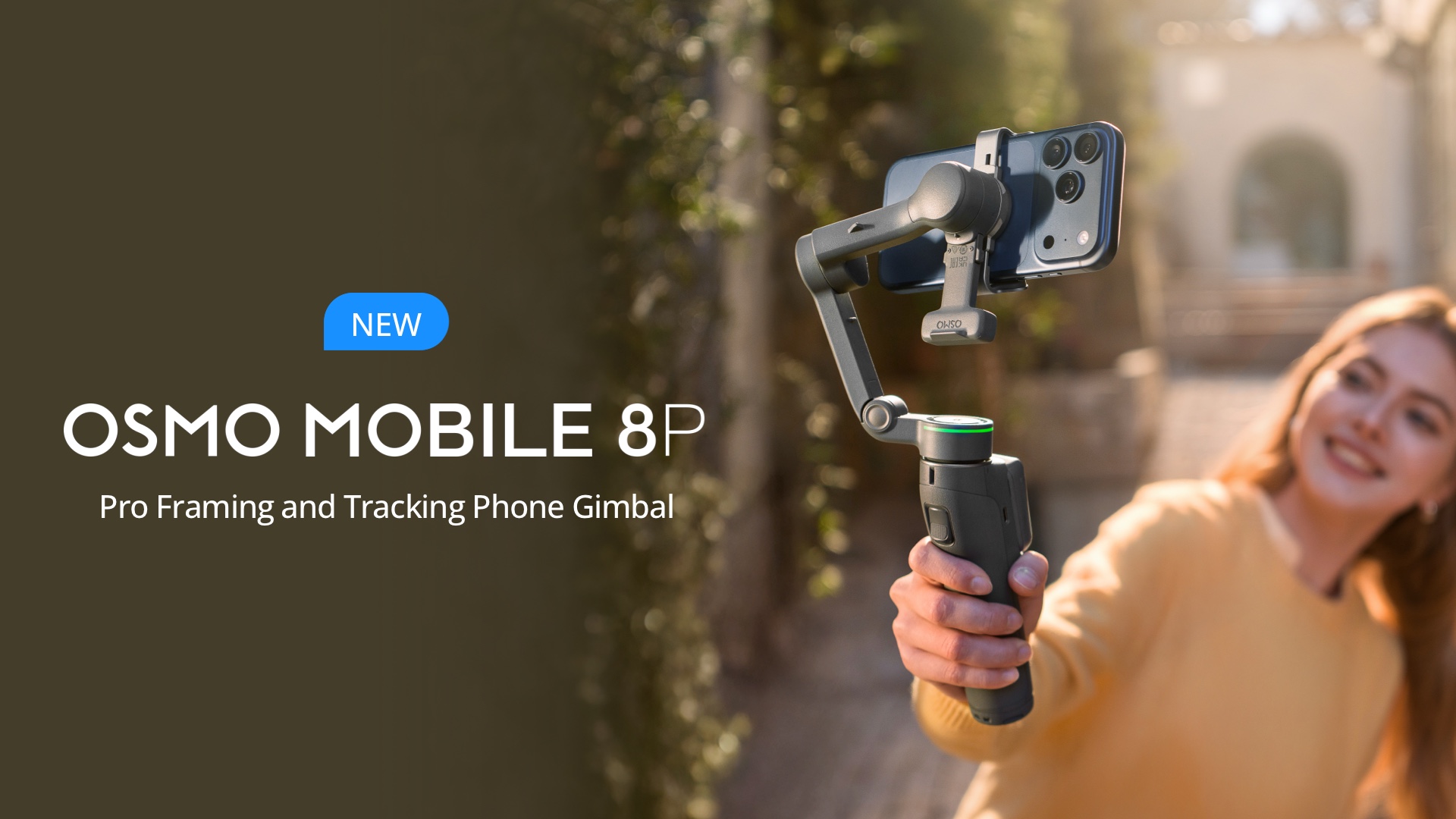 DJI เปิดตัว Osmo Mobile 8P มอบประสบการณ์การจัดเฟรมและติดตามวัตถุระดับมืออาชีพ